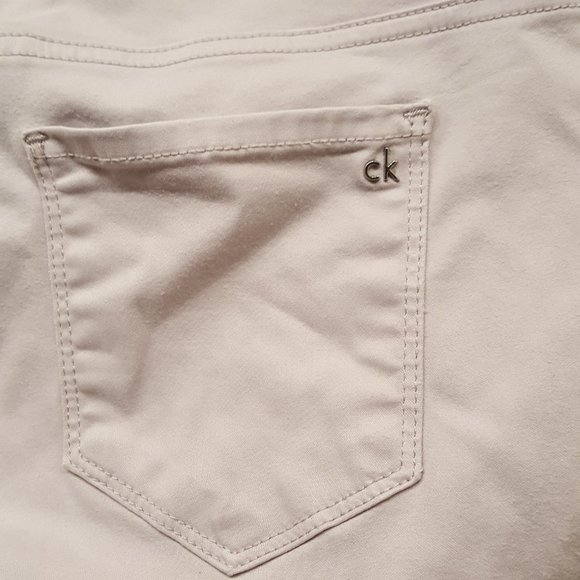 Calvin Klein Jeans Skinny Zipper Ankles Light Pink Size 6 - Picture 10 of 14